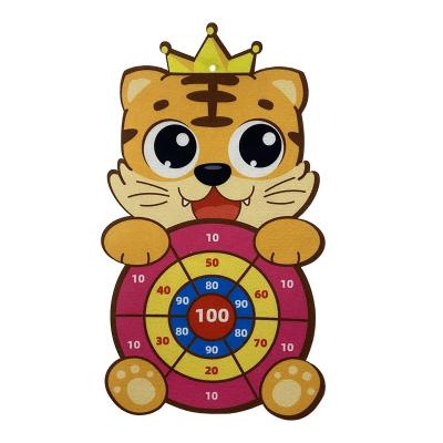 China Brand New Sticky Toys Kindergarten Interactive Sticky Toys Parent-child Toy Board Target Ball Animal Dart Board Small Price Professional For Kids Toys for sale