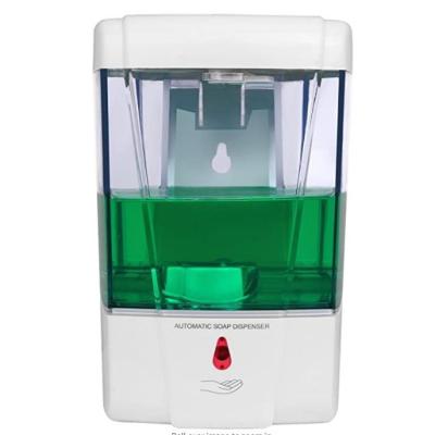 China Traditional Automatic Dish Soap Dispenser Infrared Sensor Liquid Soap Pump for Kitchen, Bathroom, Wall-mounted Large Capacity, Battery Operated for sale