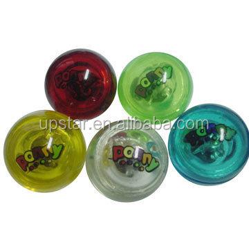 China Promotional Toy Led Light Rubber Bouncing Red Ball for sale