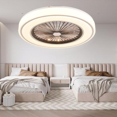 China Energy Saving Environmental Protection Bedroom Ceiling Fan LED Light Ceiling Fan Light and with Remote Control Invisible Room Fan for sale