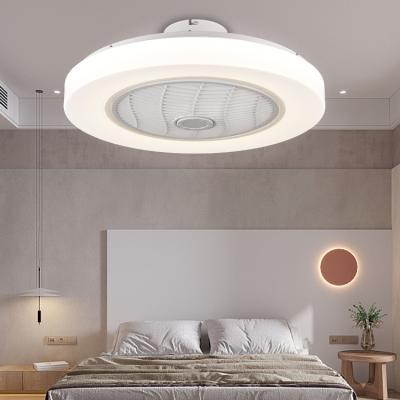 China Energy Saving Environmental Protection Factory Wholesale Modern Remote Control Electric Power and Led Ceiling Fan Light for sale