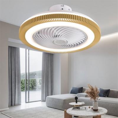 China Modern Energy Saving Environmental Protection Ceiling Fan and Lights 3 Gear Adjustable Bedroom Living Remote Control Round Fan Lamps Ceiling Fan Lamp for sale