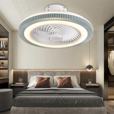 China 2022 Luxury Energy Saving Environmental Protection Household 3 Color CCT Ceiling Fan Light With Acrylic Chandelier Lighting for sale