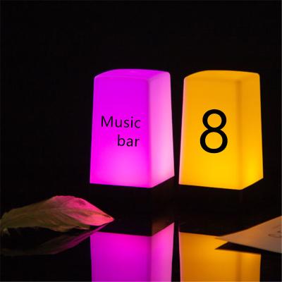 China 2020 Modern Hot Selling Fashionable Led Outdoor Led Light Bar Cafe Table Lamp Ktv Bar Table Lamp Outdoor Led Light for sale