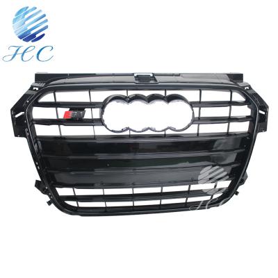 China RS Style 2013-2015 Black Silver Chrome Front Bumper Grill For AUDI A1/S1/RS1 for sale