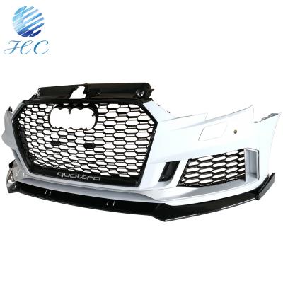 China New original RS3 facelift body kit front bumper complete for Audi A3 2017 2018 for sale