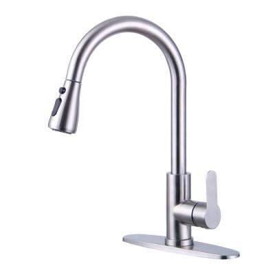 China Modern Good Quality Vegetable Kitchen Basin Faucet Kitchen Sink Stainless Steel Pull-Down Faucet for sale