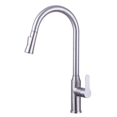 China High Performance Modern Stainless Steel Taps Special Pull Kitchen Faucet Hot And Cold for sale