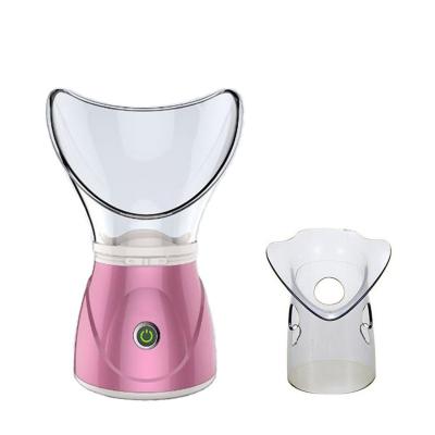 China Professional Facial Ionic Mini Portable Nano Sauna Spa DEEP CLEANSING Facial Steamer for sale