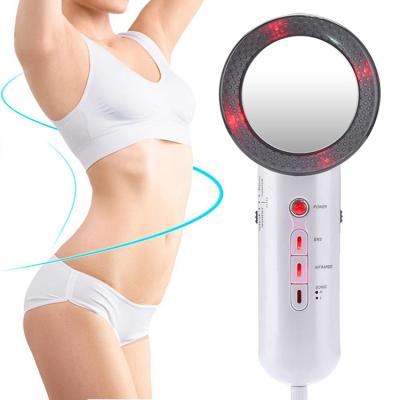 China Weight Loss 3 in 1 Lose Weight EMS Infrared Ultrasonic Body Massager Slimming Fat Burner Machine for sale