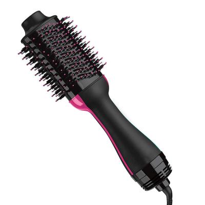 China Hair Curler and Hair Dryer One Step Straightener and Volumizer 3 in 1 Airbrush Hot Ion Hair Dryer Brush Negative for sale