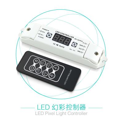 China RGB RGBW led pixel light Because-201 5V 12V 24V RGB RGBW pixel light controller tm1809 controller with RF remote control for sale