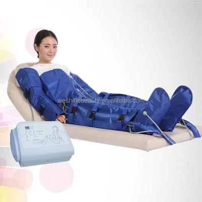 China Best blood vessel removal hot ssell air pressure slimming machine 10 pairs of suits pressotherapy machine sauna airbag for sale