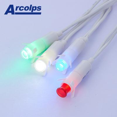 China Warehouse Arcolps Series Single Lamp Waterproof Ip67 2021 Metal Led Indicator Light for sale