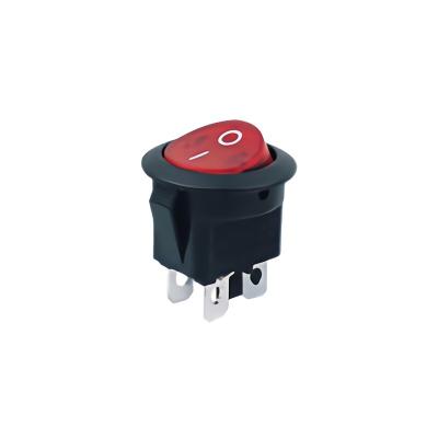 China High Quality Black Red Blue Yellow ON-OFF Cheap Led Rocker Switch Illuminated for sale