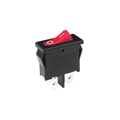 China High Quality Black Red Blue Yellow Cheap Board ON - OFF On On Rocker Switch for sale