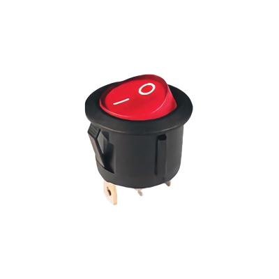 China Hot Sale High Quality Black Red Blue Yellow ON-OFF Rocker Switch Small for sale