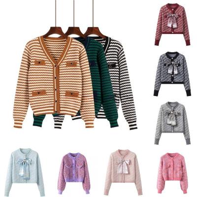 China New Designer Women's Anti-pilling Pure Wool Sweater Fashion Knitted Sweater for sale