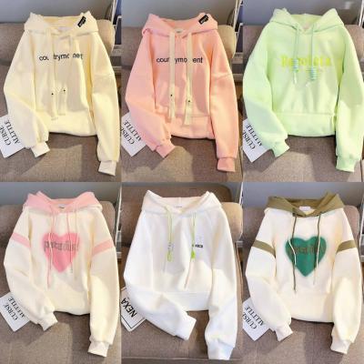 China Wholesale Women's Anti-Wrinkle Gym Solid Fashion Dalian Super Hoodie Women's Sweater Printed Hoodie Sweatshirt for sale