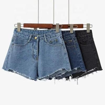 China Viable Wholesale European And American Plus Size Jeans Shorts With Holes And Fashion Jeans Shorts Gaiters At Low Price for sale