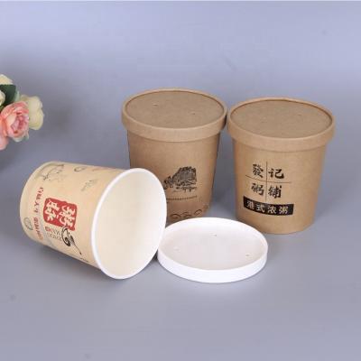 China Food Grade 100% Biodegradable Disposable Take Away Noodle Soup Bowl for sale