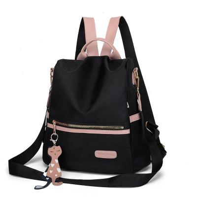 China Mini Girl Fashion Leisure Outdoor Waterproof Backpack Oxford Waterproof Backpack for sale