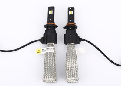 China 50W HB3 9005 LED High Beam Bulb 6500K Fog Bulbs Lamp With Woven Mesh Copper for sale