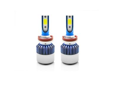 China Cooling Fan COB C6 Led Headlight 9005 7200LM 8000K LED Automotive Headlamps for sale