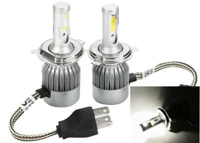 China Pure White 6000K C6 Led Headlight Conversion Kit H4 36W 3800LM for sale