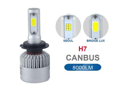 China S2 LED H11 Headlight Bulb , LED Car Headlamp Bulbs 0.1 Second Instant Light Up for sale