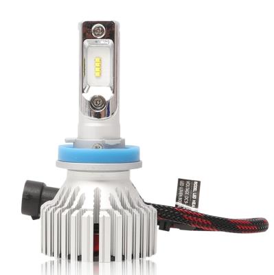 China High Brightness  PHI-ZES Chips LED Headlight Lamp T8 H4 30W  Car Light Bulbs for sale