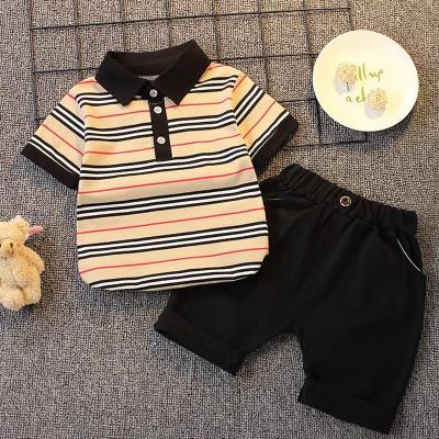 China Toddler Boy Print Clothing Set Cotton Kids Casual Two Piece Set Boutique Outfits Lovely Kids Baby Boy Casual Clothes for sale