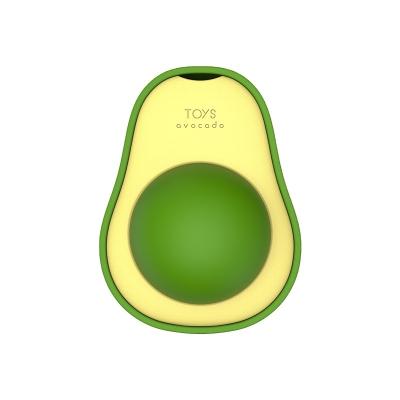 China Stocked Catnip Avocado Toys Spot Rotating Ball Cat Toys Wholesale Pet Supplies Fun Autonomy Catnip for sale