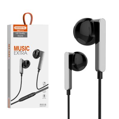 China In-Ear Somostel Earphone Fashion Headphones For Girls 3.5 Plug In-Ear Wired Headphones Bass Sound With Mic For Mobile Phones for sale