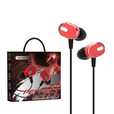 China SOMSOTEL In-Ear Earphone Sports Headphones 3.5 Audio Jack In-Ear Gaming Headsets Handsfree Comfortable Wearing With MIC for sale