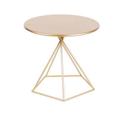 China European classic fashion round table iron art living room modern high-grade creative coffee table minimalist small for sale