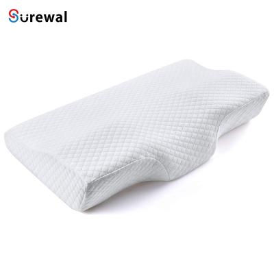 China Ergonomic Anti-Static Neck Pillows For Neck Pain Orthopedic Cutout Memory Foam Pillow Sleep Pillows For Side Sleepers for sale