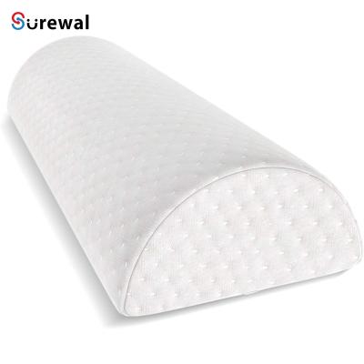 China Anti-Static Comfort Knee Support Pillow For Legs And Memory Foam Half Moon Sleeping Leg Back Pure Pillow for sale