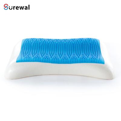 China Anti Dust Mite Gel Memory Foam Cooling Pillows For Stomach Sleepers Orthopedic Neck And Back Support For A Relaxed Sleeping Experience for sale