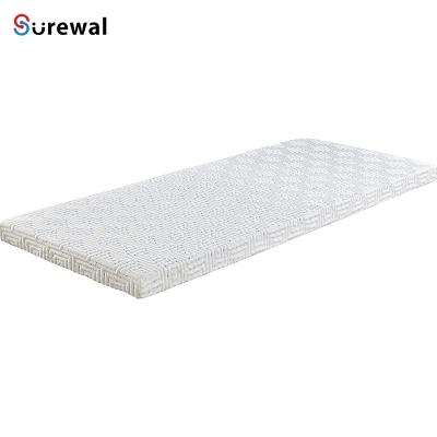 China Removable Rolled Couch Guest Rolled Gel Nap Blanket Foam Mattress Single Floor Mat With Washable Cover 3