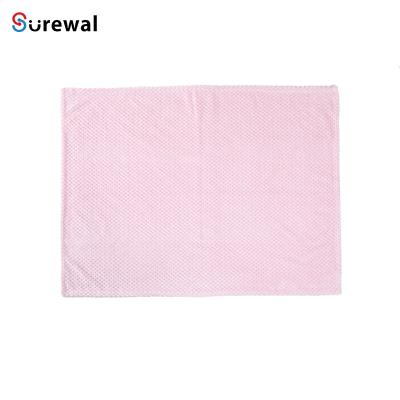 China Anti-Pull Flannel Fleece Baby Blankets Super Soft For Newborns Wraps Blanket Infant Cute Cartoon Customize Towel Blankets Solid Thicken for sale