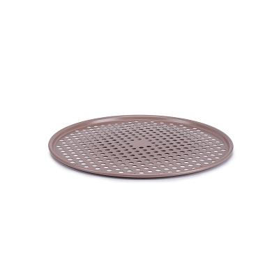 China Viable pizza pan with holes 14 inch cake pan for sale