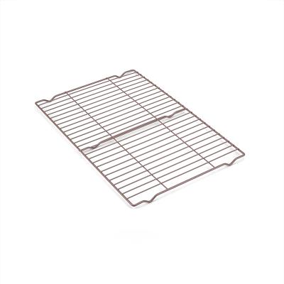 China Durable Non-Stick Baking Tool Durable Baking Rack and Cooling Racks for 15x10inch Baking Tray for sale