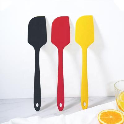 China Viable Professional Food Grade Silicone Spatula Set For Baking, Baking, And Non Stick Cookware Mixing Utensi High Temperature Resistant Kitchen for sale