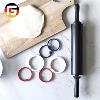 China Hot Selling Stocked 11 Inch Stainless Steel Non-Stick Coating Pin With Removable Rings for sale