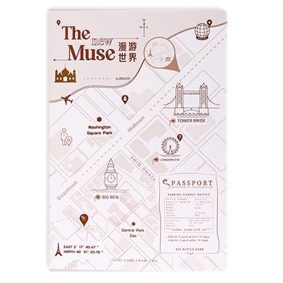 China Fast Shipping Hot Selling Creative Stationery B5 School Creative Notebook For Promotion for sale