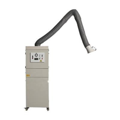 China Laser Cutting Industry Movable Portable Welding Fume Suction Arm Small Universal Cartridge Dust Collector for sale