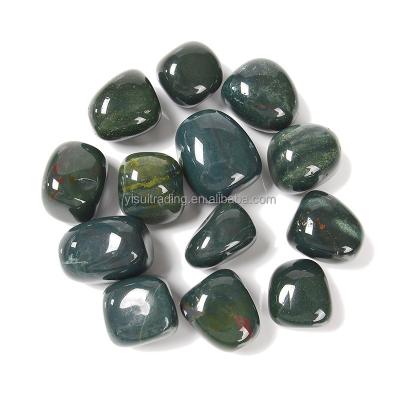 China Classic Fancy Jasper India Agate Various Size Healing Crystal Polished Tumbled Beads Natural for sale