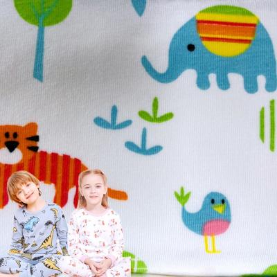 China Anti-Static Organic Cotton Designer Custom Textiles Cotton Fabrics Digital Printing Baby Prints Fabric By The Yard For Dresses Cotton for sale