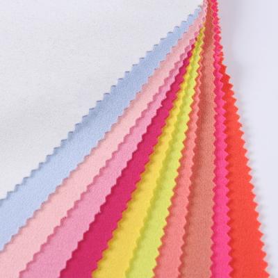 China Stretch china textile knitted high quality scuba medine silk polyester dress spandex crepe fabric for sale